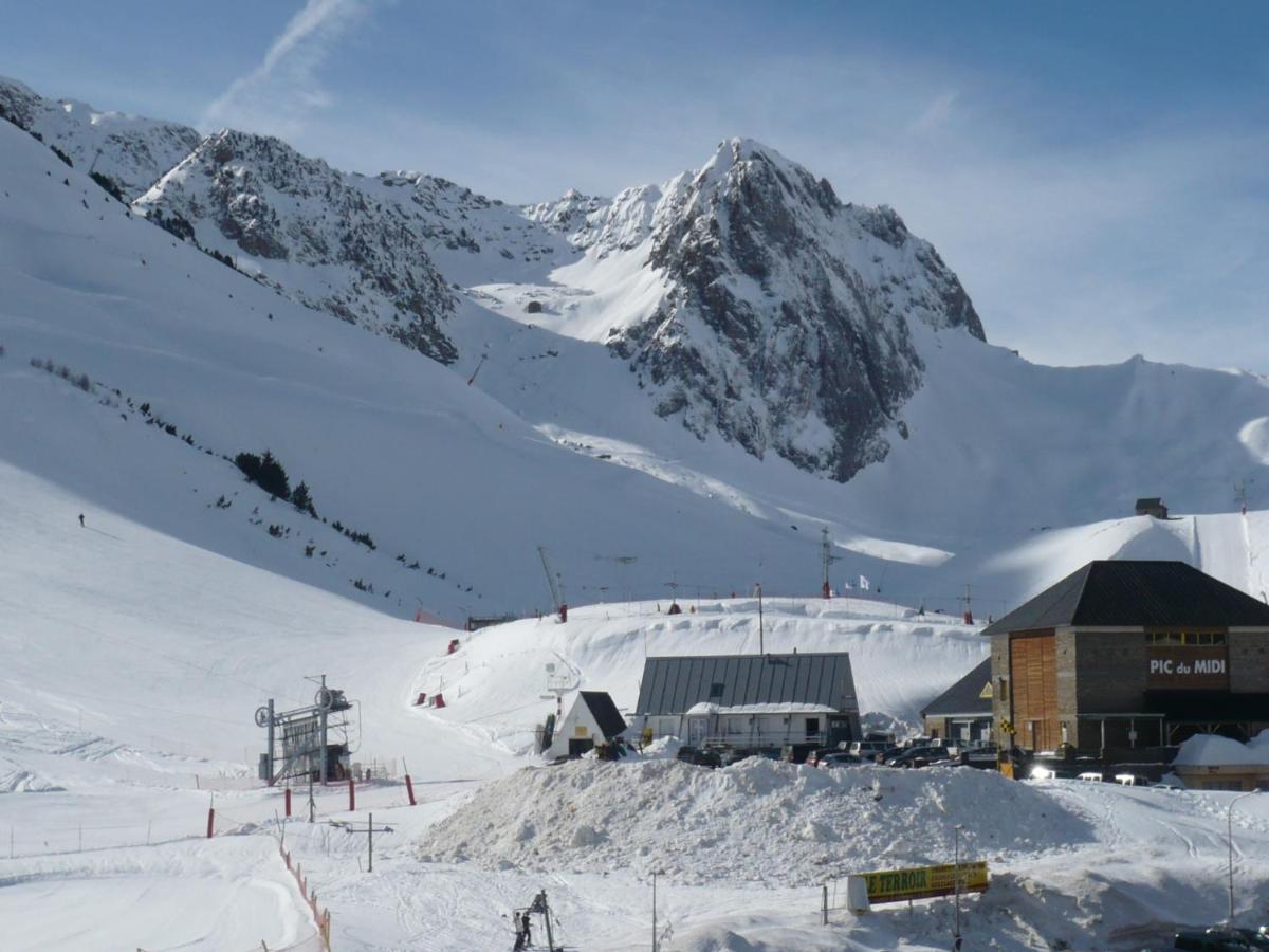 Appartement Au Pied Des Pistes La Mongie Bagian luar foto
